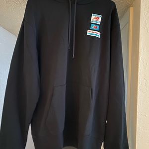 New balance black hoodie